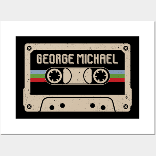 George Michael Vintage Cassette Tape Posters and Art